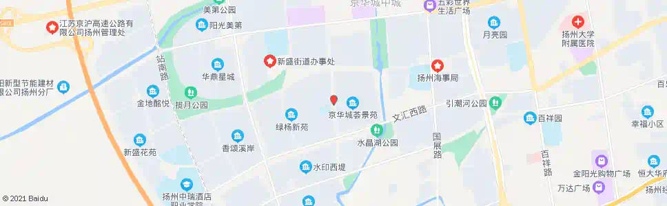 扬州绿杨新苑(东门)_公交站地图_扬州公交_妙搜公交查询2025