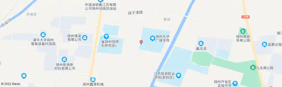扬州扬州大学广陵学院_公交站地图_扬州公交_妙搜公交查询2025