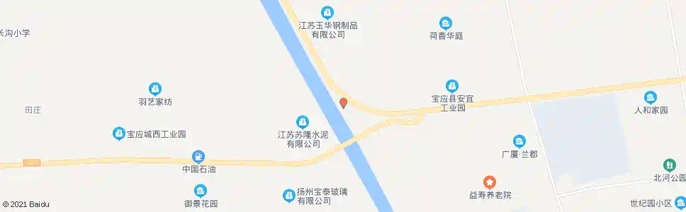 扬州竹西路运河北路(招呼站)_公交站地图_扬州公交_妙搜公交查询2025