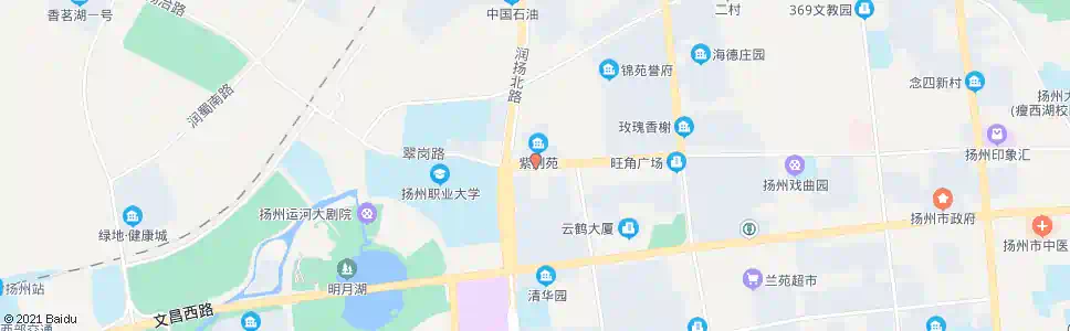 扬州紫荆苑(新视野眼科医院)_公交站地图_扬州公交_妙搜公交查询2025