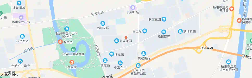 扬州汤汪派出所_公交站地图_扬州公交_妙搜公交查询2025