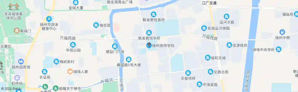 扬州技师学院_公交站地图_扬州公交_妙搜公交查询2025