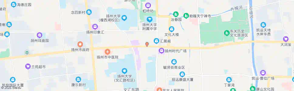 扬州石塔寺(中国银行)_公交站地图_扬州公交_妙搜公交查询2025