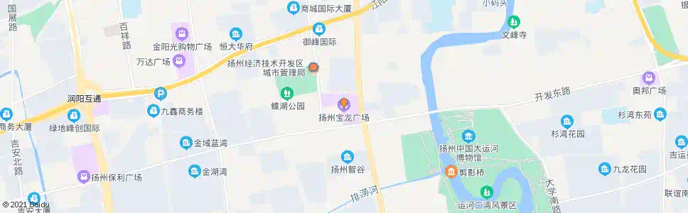 扬州宝龙广场(招呼站)_公交站地图_扬州公交_妙搜公交查询2025