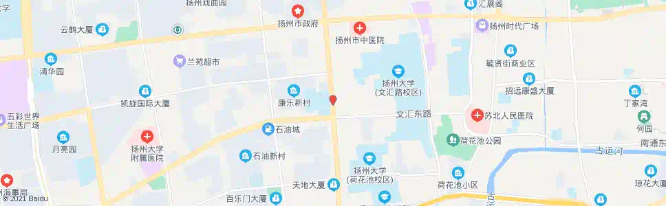扬州新华中学_公交站地图_扬州公交_妙搜公交查询2025