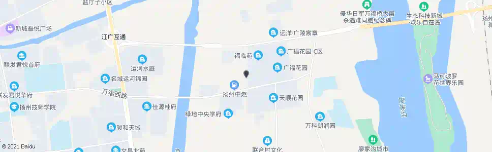 扬州江扬大桥东(茱萸湾路)_公交站地图_扬州公交_妙搜公交查询2025