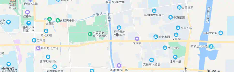 扬州解放北路_公交站地图_扬州公交_妙搜公交查询2025