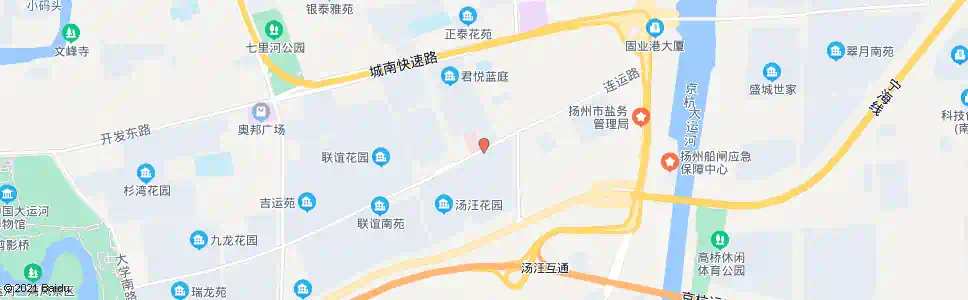 扬州汤汪医院_公交站地图_扬州公交_妙搜公交查询2025
