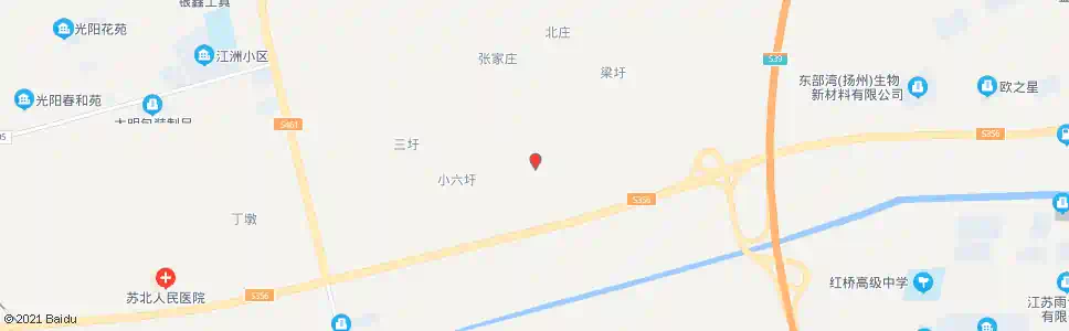 扬州伏业村_公交站地图_扬州公交_妙搜公交查询2025