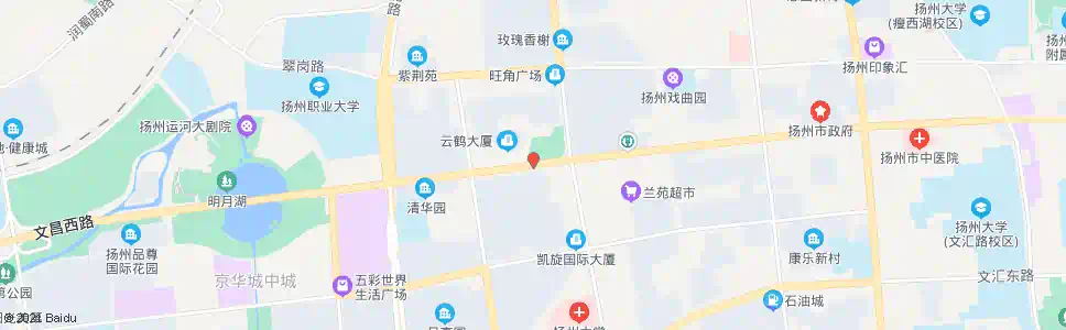 扬州来鹤台广场_公交站地图_扬州公交_妙搜公交查询2025