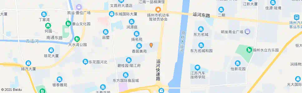 扬州江都南路(曲江装饰城西)_公交站地图_扬州公交_妙搜公交查询2025