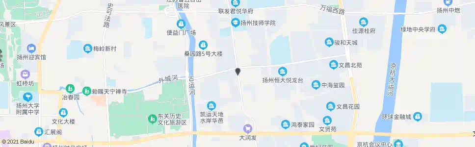扬州江都路安康路_公交站地图_扬州公交_妙搜公交查询2025
