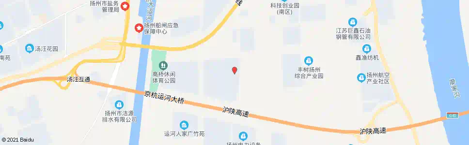 扬州海沃机械(产业园管委会)_公交站地图_扬州公交_妙搜公交查询2025