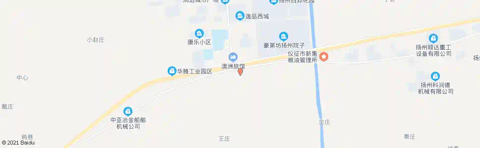 扬州新集科技中心(加油站)_公交站地图_扬州公交_妙搜公交查询2025