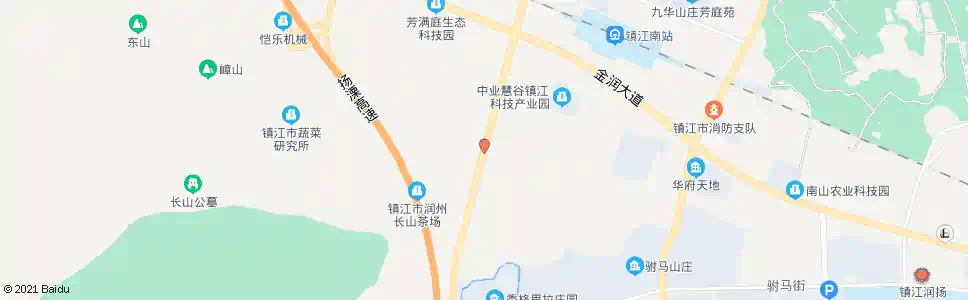 镇江长山灌区_公交站地图_镇江公交_妙搜公交查询2025