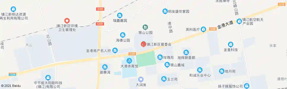 镇江新区管委会_公交站地图_镇江公交_妙搜公交查询2025