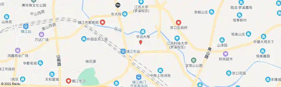 镇江上河御府解放桥东站_公交站地图_镇江公交_妙搜公交查询2025