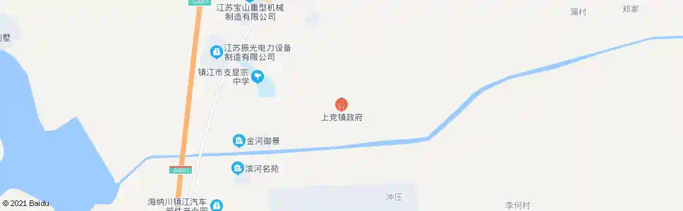 镇江上党镇政府_公交站地图_镇江公交_妙搜公交查询2025