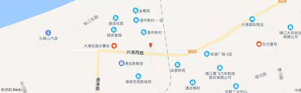 镇江新区医院东站_公交站地图_镇江公交_妙搜公交查询2025