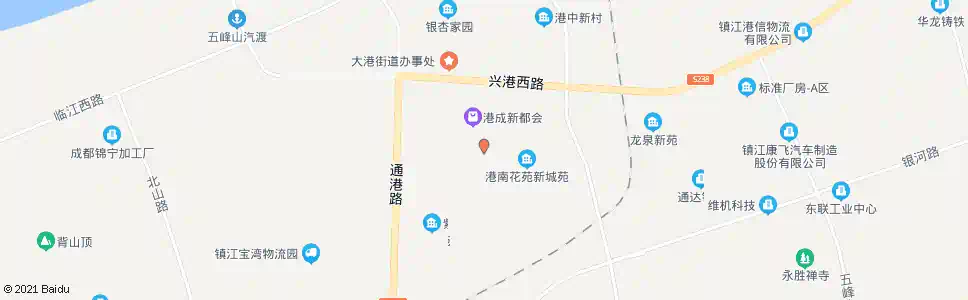 镇江赵声路南站(大统华)_公交站地图_镇江公交_妙搜公交查询2025