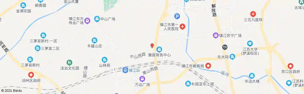 镇江协信太古城润州山路_公交站地图_镇江公交_妙搜公交查询2025