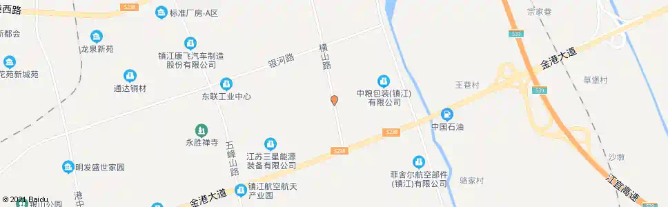 镇江横山北路站_公交站地图_镇江公交_妙搜公交查询2025
