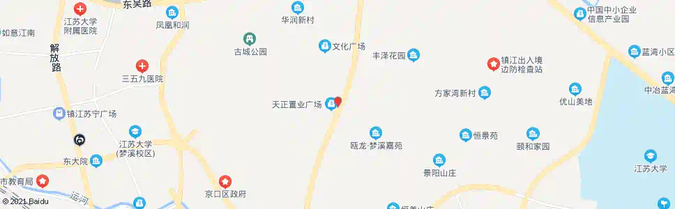 镇江大润发(京口店)_公交站地图_镇江公交_妙搜公交查询2025