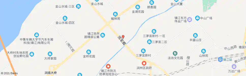 镇江润州法院_公交站地图_镇江公交_妙搜公交查询2025