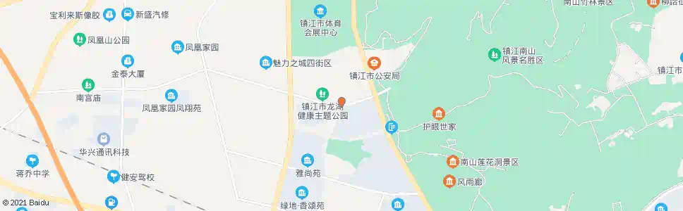 镇江枣林路凤凰山路路口南站_公交站地图_镇江公交_妙搜公交查询2025