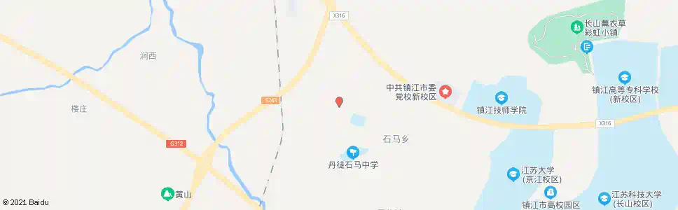 镇江石马(煤安公司)_公交站地图_镇江公交_妙搜公交查询2025