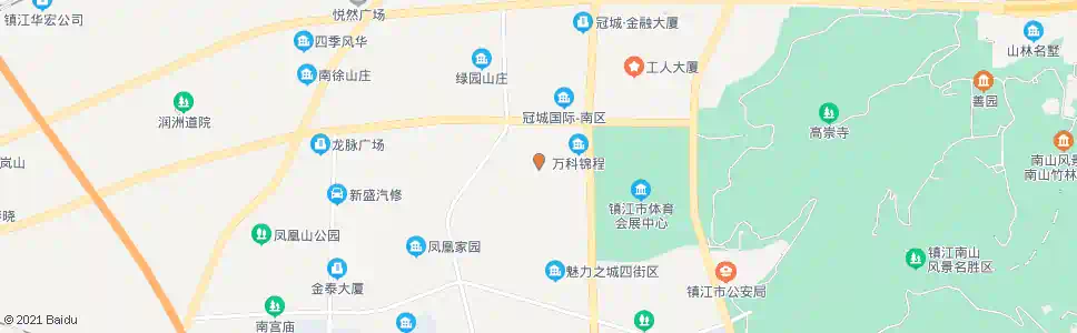 镇江万科魅力之城_公交站地图_镇江公交_妙搜公交查询2025