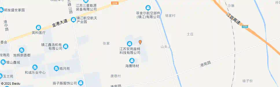 镇江法中航空_公交站地图_镇江公交_妙搜公交查询2025