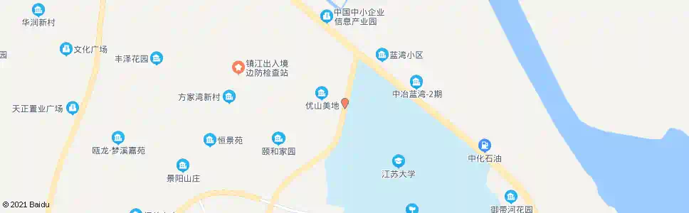 镇江江苏大学西门_公交站地图_镇江公交_妙搜公交查询2025