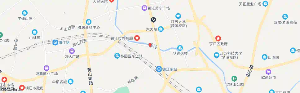 镇江解放桥(运河路)_公交站地图_镇江公交_妙搜公交查询2025