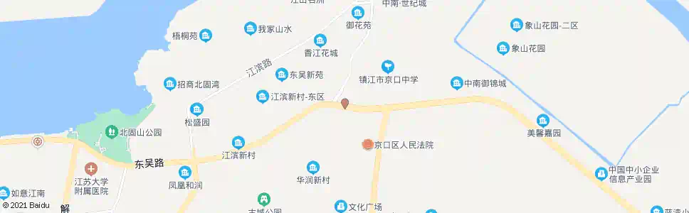 镇江红豆购物广场_公交站地图_镇江公交_妙搜公交查询2025