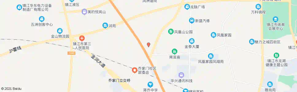镇江蒋乔工业园区(大唐机械)_公交站地图_镇江公交_妙搜公交查询2025