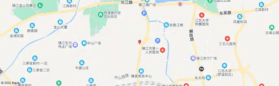 镇江宝盖路_公交站地图_镇江公交_妙搜公交查询2025