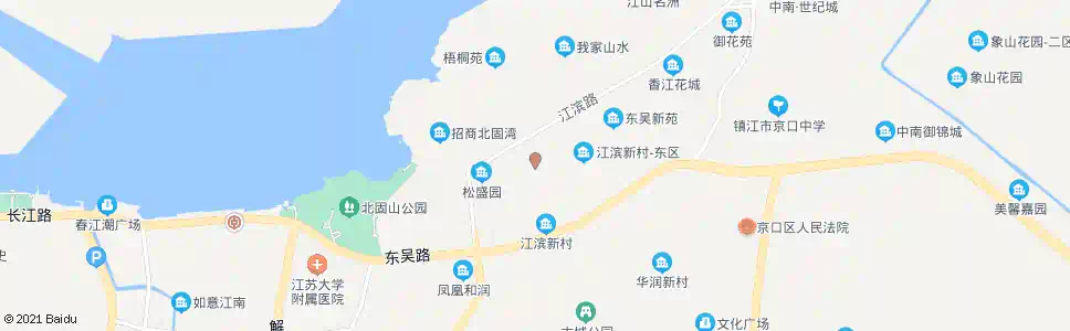 镇江江滨新村中学_公交站地图_镇江公交_妙搜公交查询2025