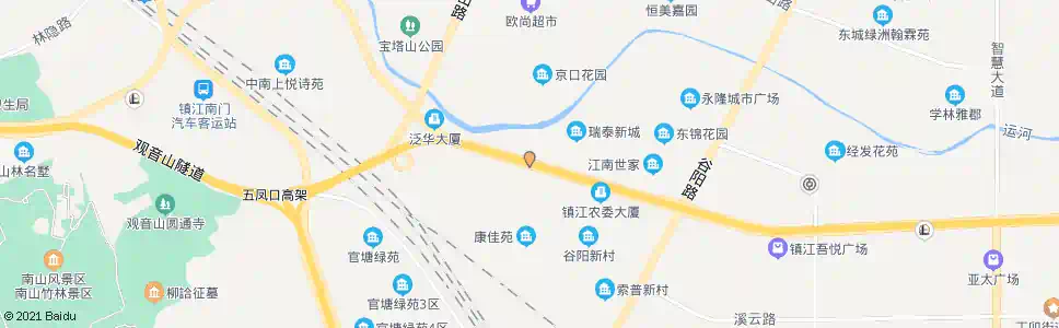 镇江丁卯桥(丁卯医院)_公交站地图_镇江公交_妙搜公交查询2025