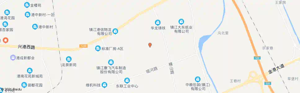 镇江兴港科技园_公交站地图_镇江公交_妙搜公交查询2025