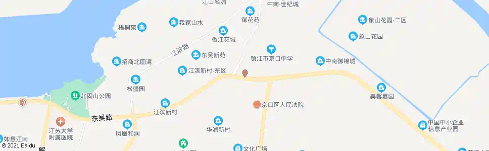 镇江红豆购物广场(中影东方影城)_公交站地图_镇江公交_妙搜公交查询2025