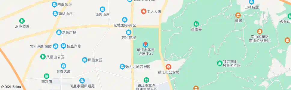 镇江体育会展中心公交站_公交站地图_镇江公交_妙搜公交查询2025