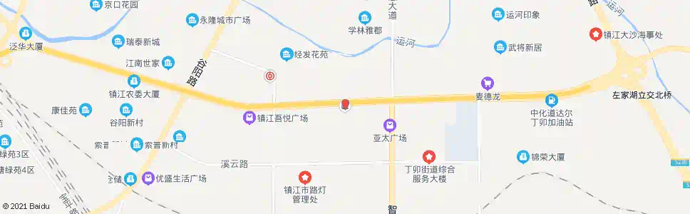 镇江丁卯开发区_公交站地图_镇江公交_妙搜公交查询2025