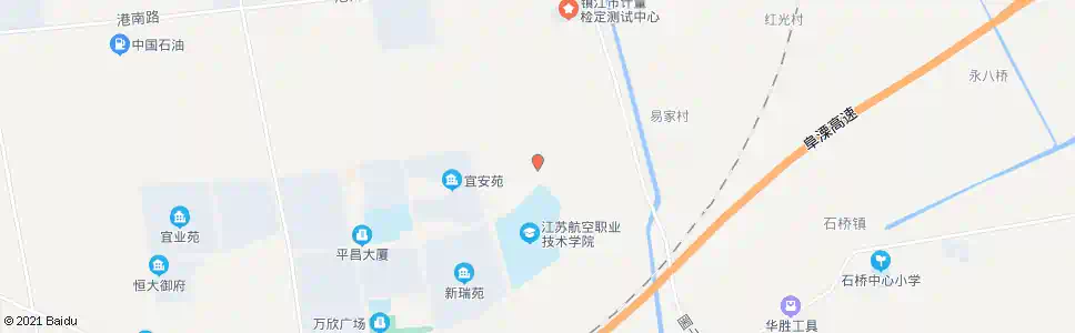 镇江江苏航院枢纽站_公交站地图_镇江公交_妙搜公交查询2025