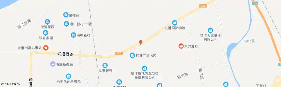 镇江金东1号门_公交站地图_镇江公交_妙搜公交查询2025