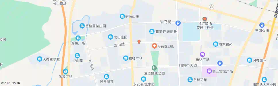 镇江瑞丹花苑(画意江南)_公交站地图_镇江公交_妙搜公交查询2025