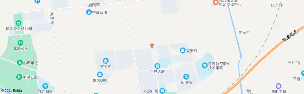镇江平常卫生服务中心_公交站地图_镇江公交_妙搜公交查询2025