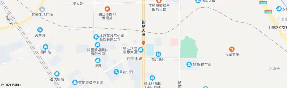镇江华飞建设集团_公交站地图_镇江公交_妙搜公交查询2025