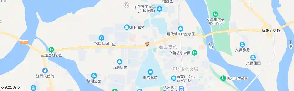 抚州西门口_公交站地图_抚州公交_妙搜公交查询2025
