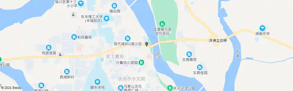抚州临川三小_公交站地图_抚州公交_妙搜公交查询2025